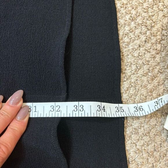 Ladies Lush Brand Black Short Sleeve Shift Style Dress Size XL - Picture 10 of 11